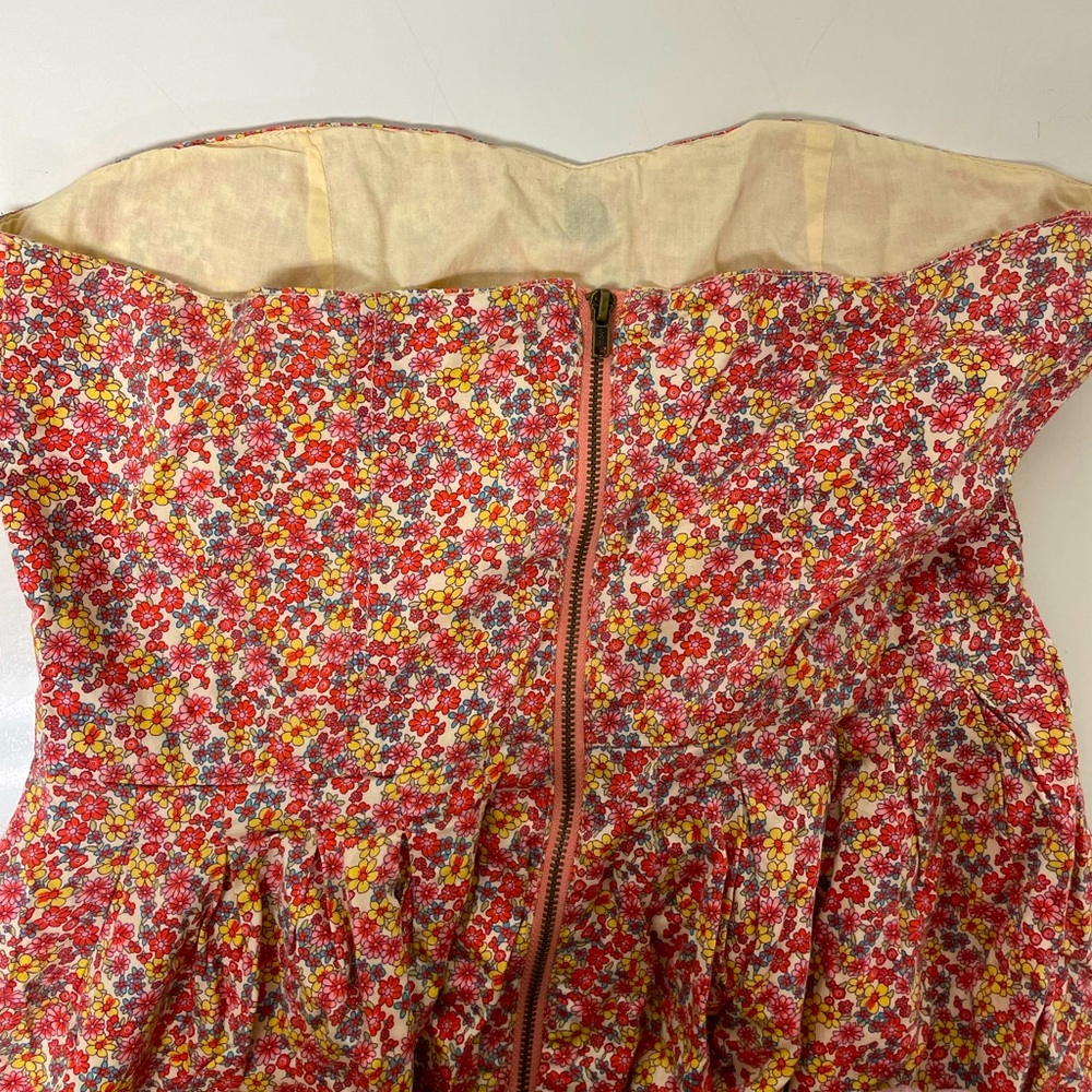 Retro Floral Sundress - Picture 4 of 7